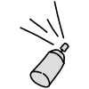 Filled Spray Can Element from Variable Scribbles Set