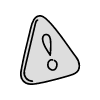 Filled Warning Element from Variable Scribbles Set