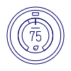 Smart Thermostat 2 Illustration from UX Line Set