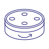 Echo Dot Illustration from UX Line Set