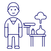 Massagist 1 Illustration from UX Line Set