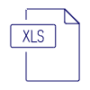 Xls Spreadsheet 1 Illustration from UX Line Set