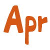 April Element from Fun Stickers Set
