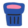 Bin Element from Fun Stickers Set