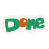 Done Element from Fun Stickers Set
