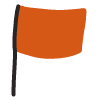 Flag 1 Element from Fun Stickers Set