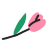 Flower 4 Element from Fun Stickers Set
