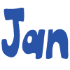 January Element from Fun Stickers Set