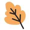 Leaf 7 Element from Fun Stickers Set