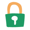 Lock Element from Fun Stickers Set