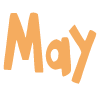 May Element from Fun Stickers Set