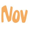 November Element from Fun Stickers Set