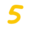 Number 5 2 Element from Fun Stickers Set