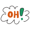 Oh Element from Fun Stickers Set