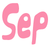 September Element from Fun Stickers Set