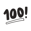 100 Element from Fun Stickers Set