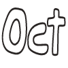 October Element from Fun Stickers Set