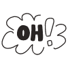 Oh Element from Fun Stickers Set
