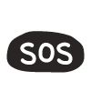Sos Element from Fun Stickers Set