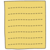 Note Pad Color Border 2 element - Free transparent PNG, SVG. No sign up needed.