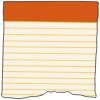 Note Pad Sheet Tear Color Border 23 Element from Sticky Notes - Free Set