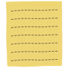Note Pad Color Borderless 2 element - Free transparent PNG, SVG. No sign up needed.