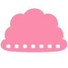 Note Pad Sheet Freeform Hole Cloud Color Borderless Element from Sticky Notes - Free Set
