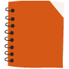 Note Pad Sheet Hoop Color Borderless 4 Element from Sticky Notes - Free Set