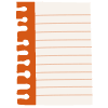 Note Pad Sheet Tear Color Borderless 16 Element from Sticky Notes - Free Set