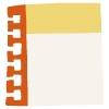 Note Pad Sheet Tear Color Borderless 2 Element from Sticky Notes - Free Set