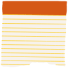 Note Pad Sheet Tear Color Borderless 23 Element from Sticky Notes - Free Set