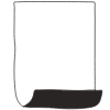 Note Pad Flip Black White 7 element - Free transparent PNG, SVG. No sign up needed.