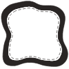 Note Pad Sheet Freeform Dot Black White 2 Element from Sticky Notes - Free Set