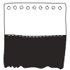 Note Pad Sheet Tear Black White 22 Element from Sticky Notes - Free Set