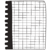 Note Pad Sheet Tear Black White 24 Element from Sticky Notes - Free Set