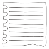 Note Pad Sheet Tear Black White 6 Element from Sticky Notes - Free Set