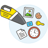 Clear Cache Illustration from UX Colors Set