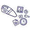 Clear Cache Illustration from UX Line Set