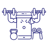 Super Phone 2 Illustration from UX Line Set