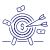 Business Target 3 Illustration from UX Line Set