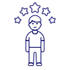 Avatar Star 1 Illustration from UX Line Set