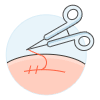 Surgery Suture 1 Illustration from UX Colors Set