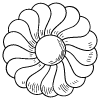 Vignette Symbol 10 Element from Vintage Graphics Set