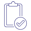 Clipboard Check Illustration from UX Line Set