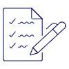 Document Checklist 2 Illustration from UX Line Set