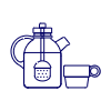Tea Pot 4 Illustration from UX Line Set