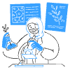 Biologist 2 Illustration from Brooklyn Set