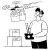 Drone Operator 2 illustration - Free transparent PNG, SVG. No sign up needed.