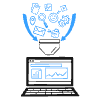 Gathering Of Data Illustration from Brooklyn Set