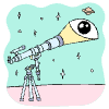 Looking Through A Telescope 1 illustration - Free transparent PNG, SVG. No sign up needed.